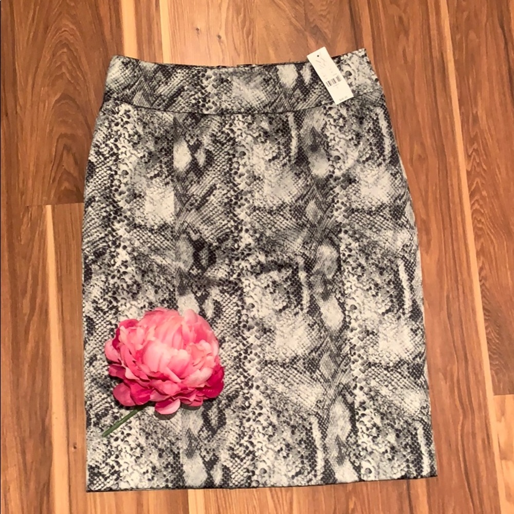 New York & Co. Snake Print Skirt